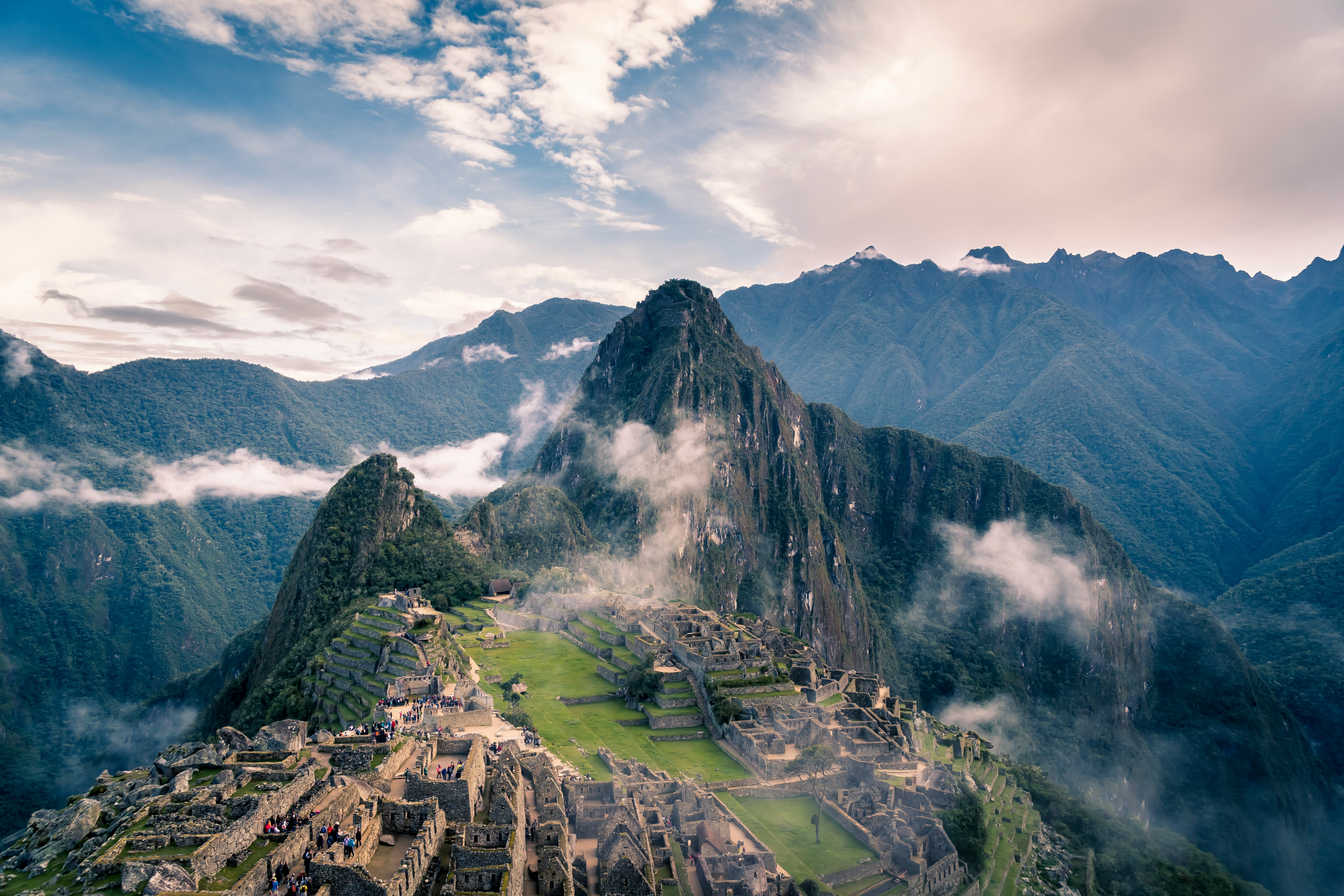 Machu Picchu ancient citadel ruins
